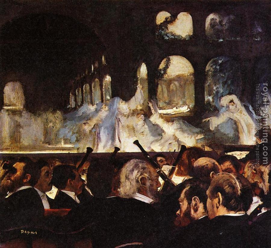 Edgar Degas : The Ballet Scene from Robert la Diable II